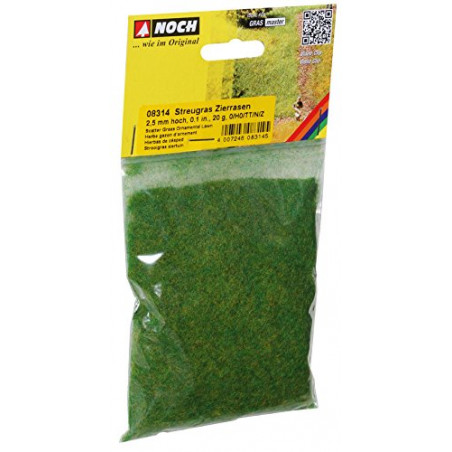 1/87 NOCH HERBES " GAZON D'ORNEMENT " PAQUET DE 20 G